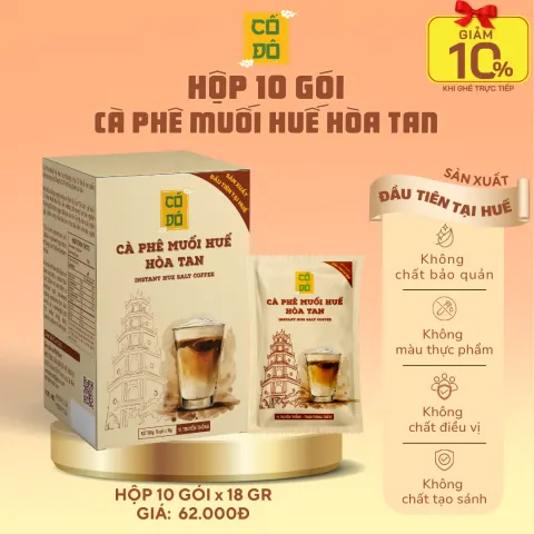 Cố Đô 인스턴트 커피 10스틱 박스