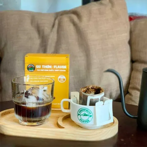 Greenfields Coffee 드립백 커피 추출 방법