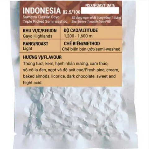 Indonesia Sumatra Raja Harimau Lintong Mandheling 18g