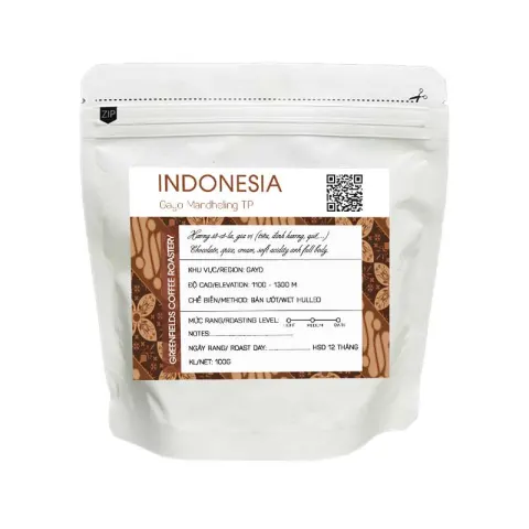 인도네시아 수마트라 Raja Harimau Lintong Mandheling 커피 100g
