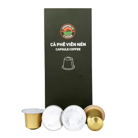 Cà phê viên nén gu vừa Greenfields Coffee dành cho máy Nespresso