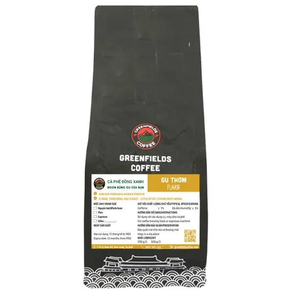 Greenfields Coffee 부드러운 맛 핀 커피 무첨가 로스팅 250g