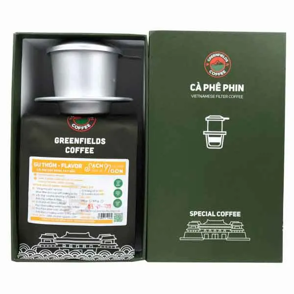 Hộp quà tặng cà phê GU THƠM Greenfields Coffee